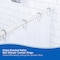 Kenney Mfg Rust-Resistant Metal Beaded Roller Ball Shower Curtain Rings, Set of 12, Chrome KN61100V2 - alternate 4